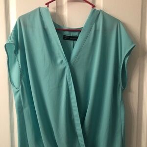 Light Teal Blouse